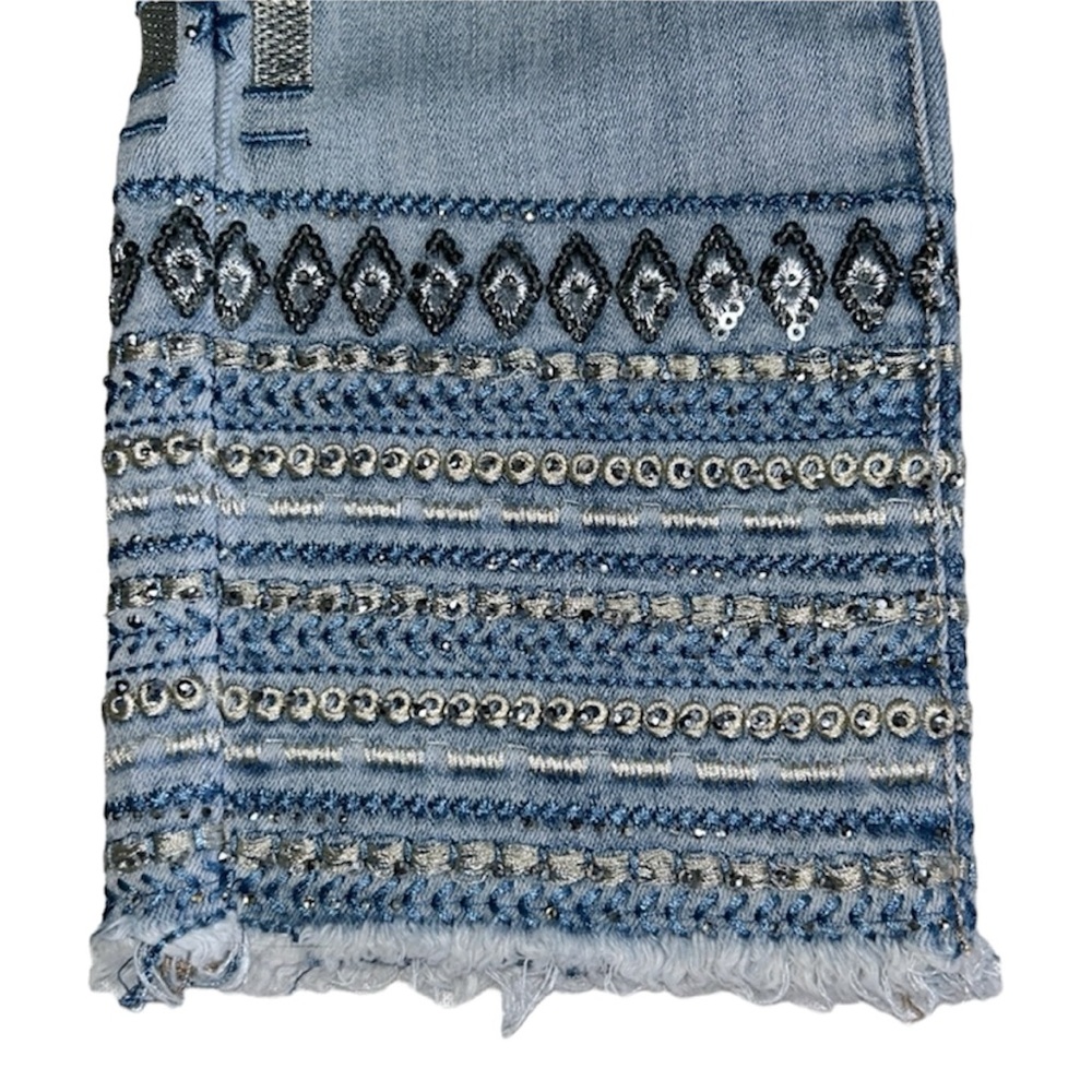 Moda Luxe Skinny Rhinestones Distressed - Picture 4 of 8
